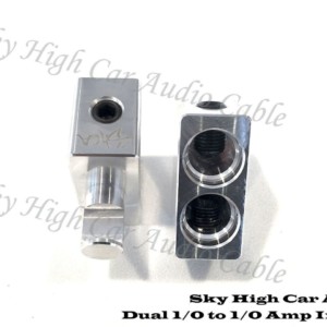 Sky High Car Audio Dual 1/0 to 1/0 Gauge Inputs