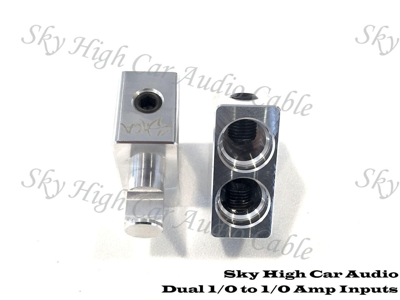 Sky High Car Audio Dual 1/0 to 1/0 Gauge Inputs