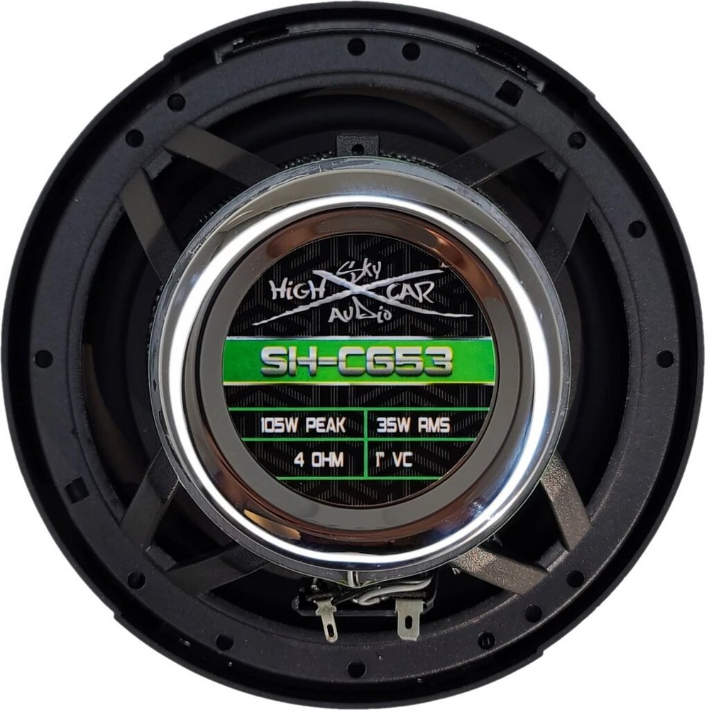 Sky High Car Audio SHC653 35w RMS 6.5" Coaxial Speakers