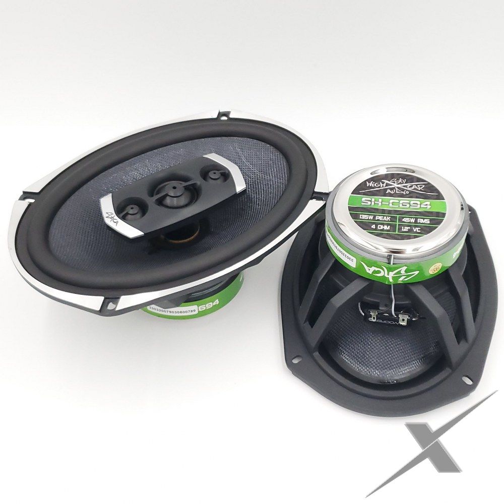 Sky High Car Audio SHC694 45w RMS 6x9″ Coaxial Speakers