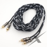 Rhyno Audio Works Premium Braided RCA