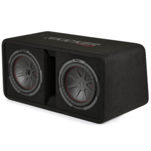 Kicker CompR Dual 10" loaded Subwoofer box