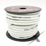 Full Tilt Audio 8ga Tinned OFC - 50ft White