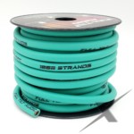 Full Tilt Audio 4ga Tinned OFC - 50ft Teal