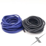 Sky High Car Audio 8 Gauge OFC - 50ft Blue/Black