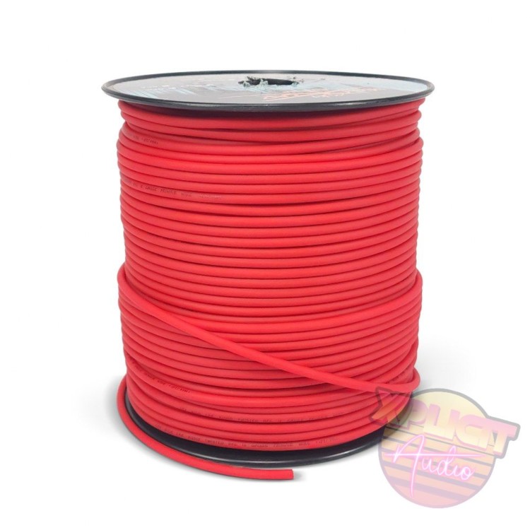 Sky High Car Audio Red 12 Gauge OFC Primary Wire