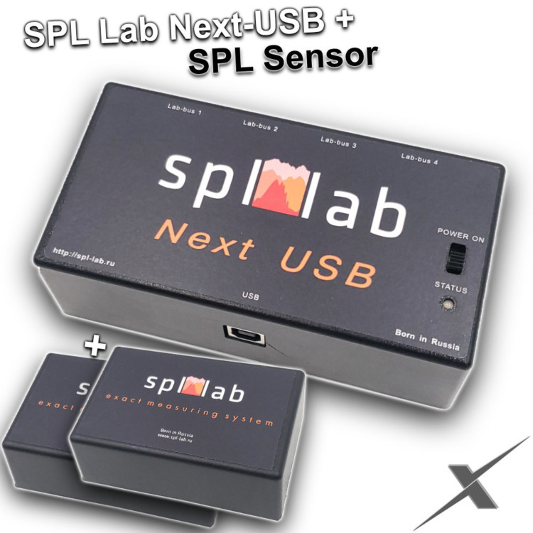 SPL Lab Next-USB + 2 SPL Sensor