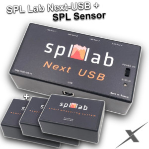 SPL Lab Next-USB + 3 SPL Sensor