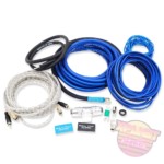 Full Tilt Audio 4ga Tinned OFC Amp Kit - Blue/Black