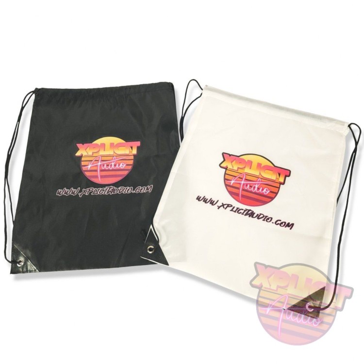 Xplicit Audio Drawstring Bag