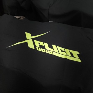 Xplicit Audio Classic Black T-Shirt With Lime Green Logo