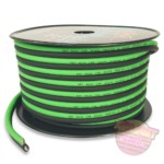 Sky High Car Audio Green/Black 8 Gauge CCA Speaker Wire