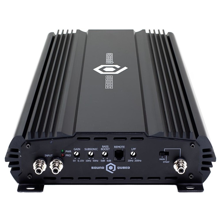 SoundQubed Q1-6000 | 6000w Monoblock Amplifier