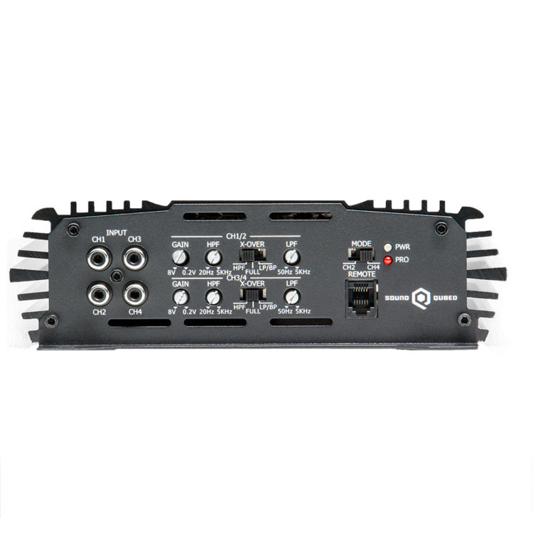 SoundQubed S4-100 | 4-Channel Amplifier