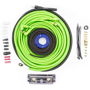 SoundQubed SQ-AK-4 4ga CCA Amp Wiring Kit