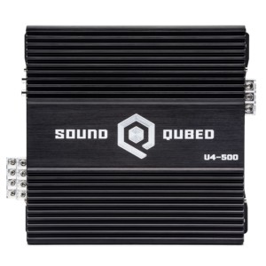 SoundQubed U4-500 | 2000w Full-Range 4-Channel Amplifier