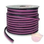 Full Tilt Audio Pink/Black 16 Gauge Tinned OFC Speaker Wire