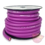 Rhyno Audio Works Purple 1/0 Gauge OFC Power Wire
