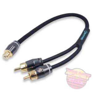 Rhyno Audio Works 1F2M Ultra-Premium Y-Splitter