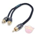 Rhyno Audio Works 1M2F Ultra-Premium Y-Splitter