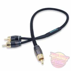 Rhyno Audio Works 1M2M (1.5ft) Ultra-Premium Y-Splitter