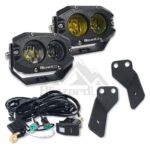 2016-2022 Yamaha YXZ 1000R 4" 60w PERF4030 A-Pillar Light Kit