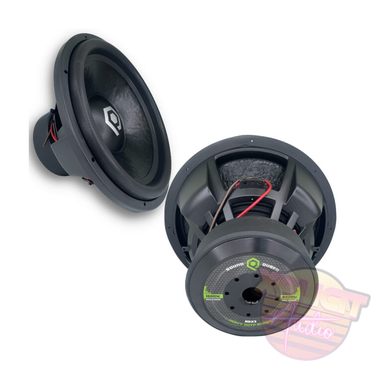 SoundQubed HDX3- 1500w RMS 18" Subwoofer