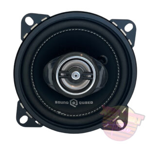 SoundQubed HDS Series - 40w RMS - 4" Coaxial 2-way Speakers (Pair)