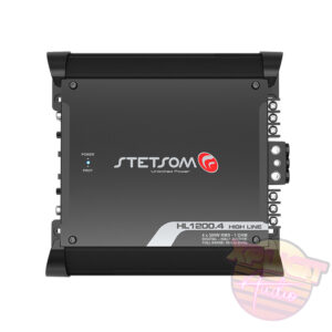 Stetsom HL 1.2K 2 Ohm - 1200w RMS 4-Channel Amplifier