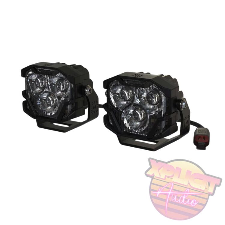 Morimoto 4Banger HXB Spot Combo Beam LED Pods